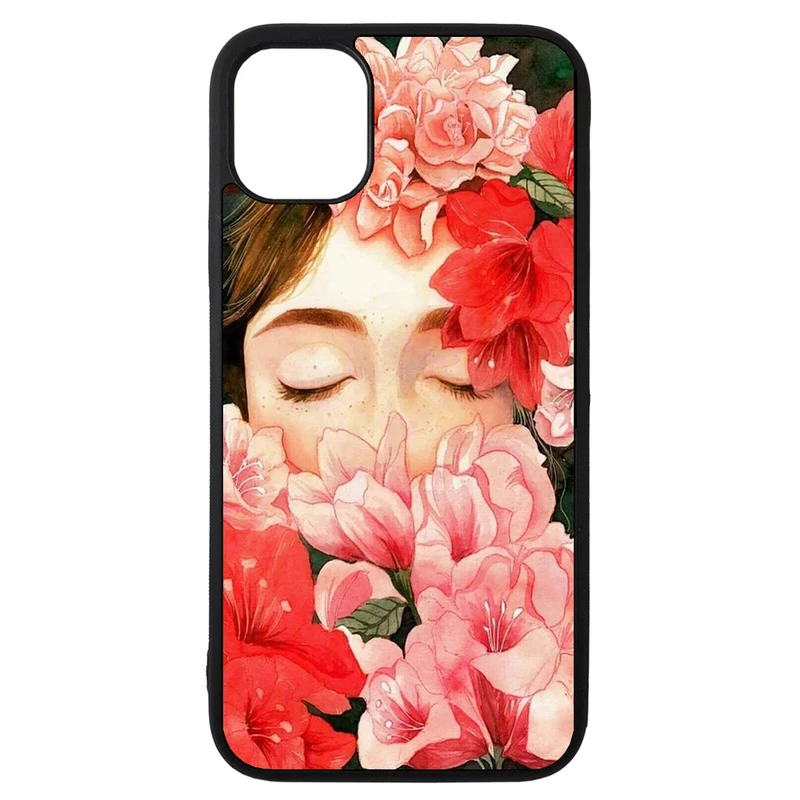 کاور طرح دختر کد 11050646 مناسب برای گوشی موبایل اپل iphone 11