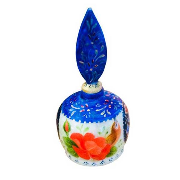 سرمه دان استخوانی طرح گل و مرغ کد BK 103