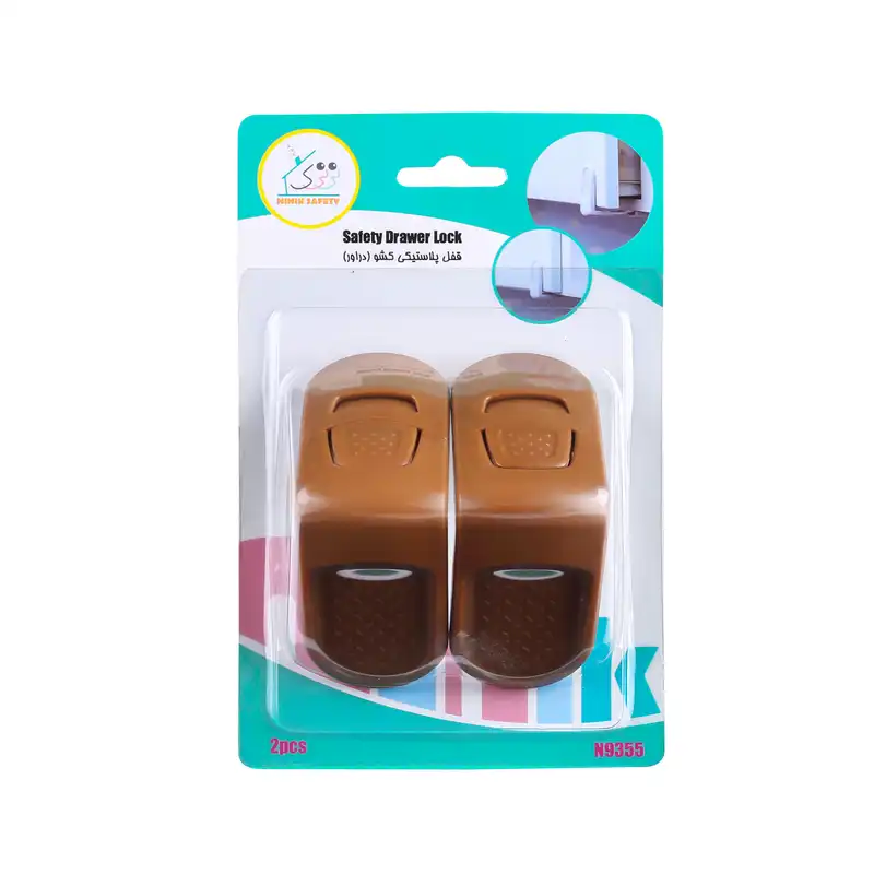 قفل کشو نی نی ک مدل 9355 بسته دو عددی