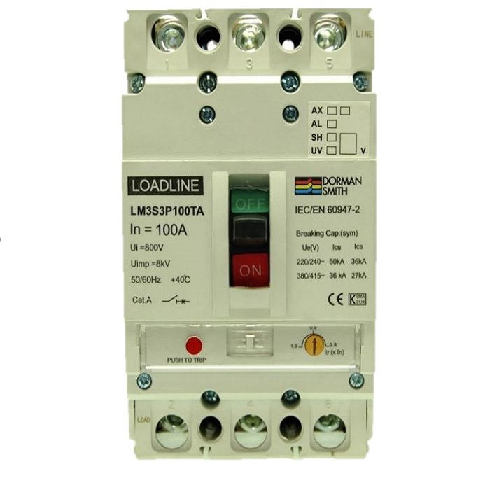 کليد اتوماتيک 150 آمپر دورمن اسمیت مدلLM4S3P150TF کليد اتوماتيک 150 آمپر دورمن اسمیت مدلLM4S3P150TF