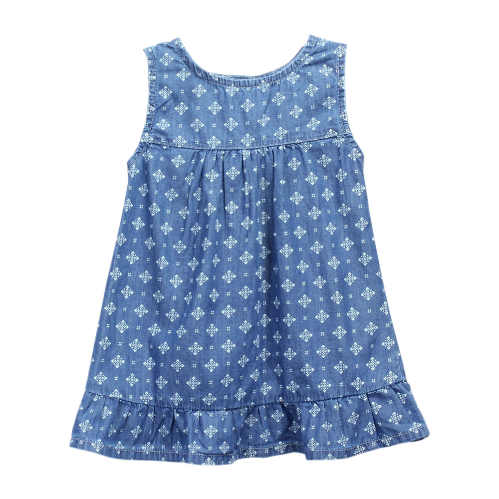 سارافون دخترانه توپومینی طرح dotted