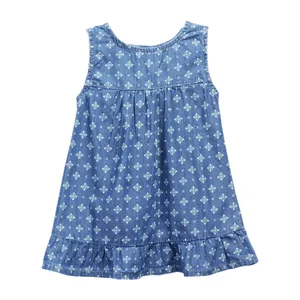 سارافون دخترانه توپومینی طرح dotted