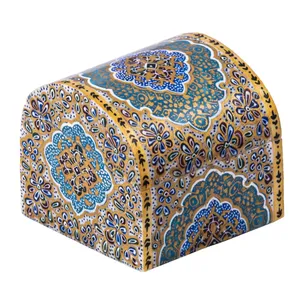 جعبه جواهرات استخوانی طرح میشا مدل تذهیب