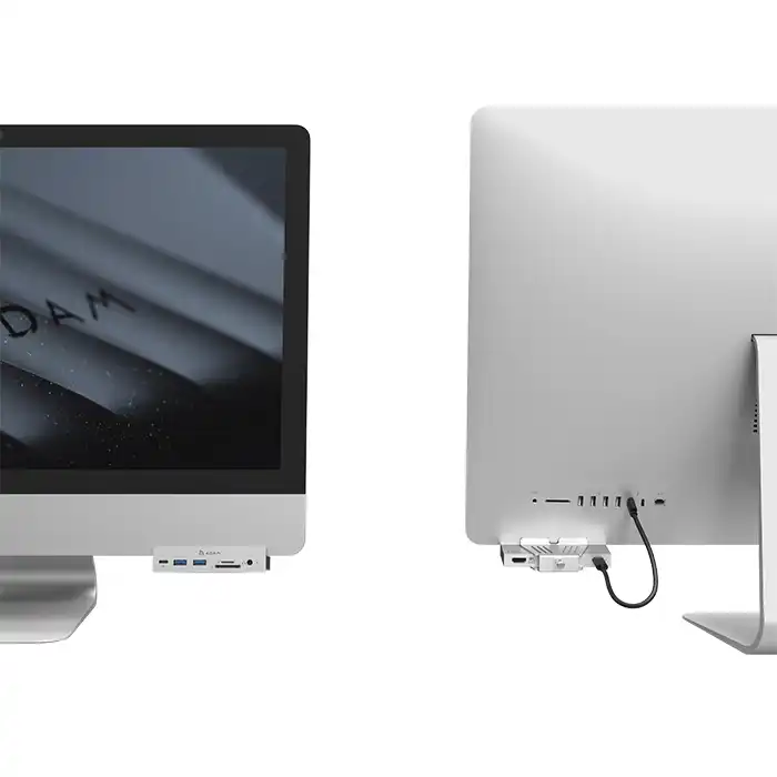 هاب۸ پورت USB-C آدام المنتس مدل CASA i8
