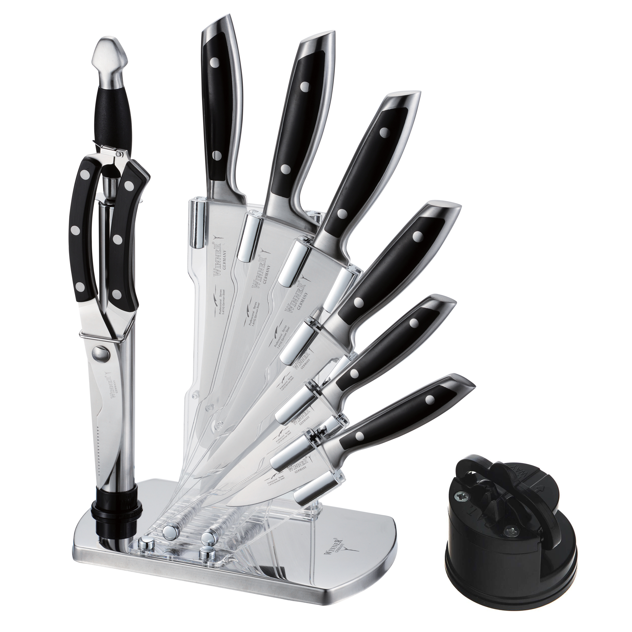 نکته خرید - قیمت روز سرویس چاقو آشپزخانه 10 پارچه وینر کد WB7335 به همراه چاقو تیزکن خرید
