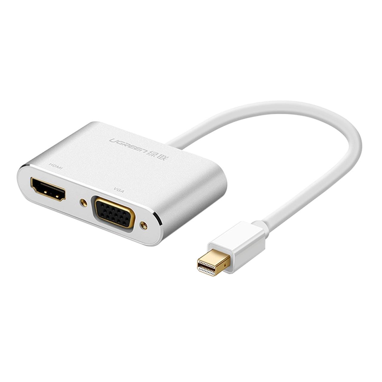 مبدل Mini Displayport به VGA/HDMI یوگرین مدل 20422