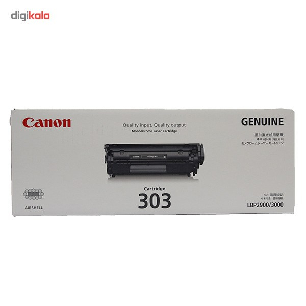 تونر مشکی کانن مدل 303