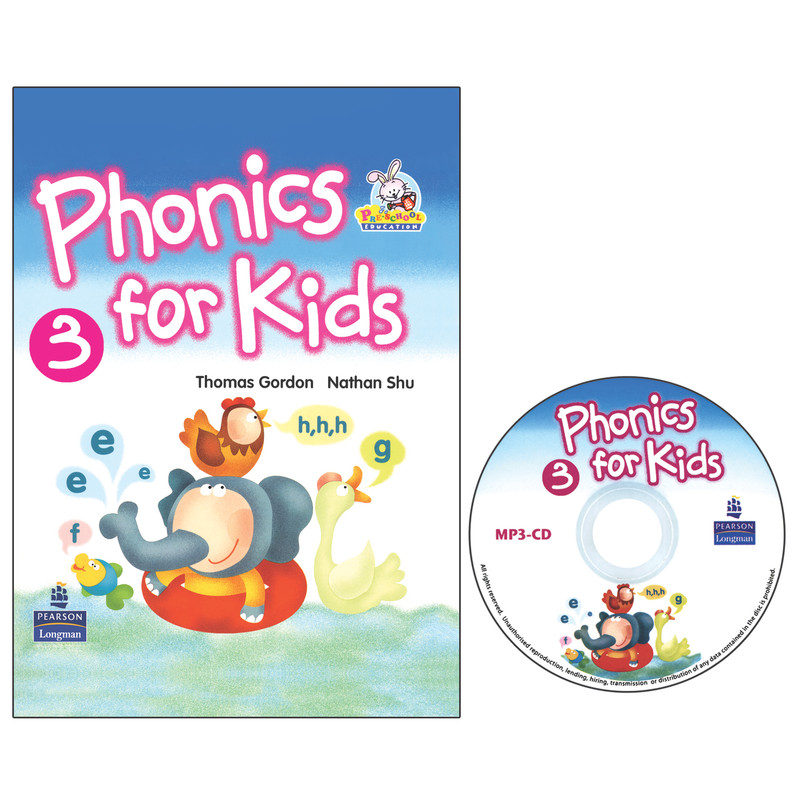 کتاب PHONICS FOR KIDS 3 اثر THOMAS GORDON AND NATHAN SHU انتشارات LONGMAN کتاب PHONICS FOR KIDS 3 اثر THOMAS GORDON AND NATHAN SHU انتشارات LONGMAN