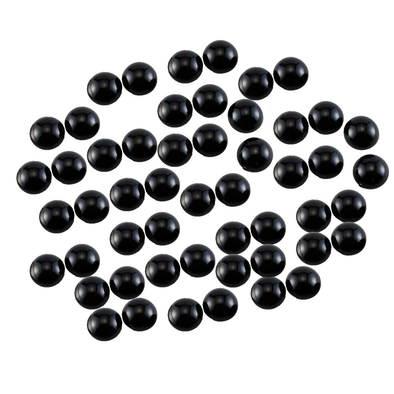 چشم عروسک طرح دایره ای مدل PIN50 بسته 50 عددی