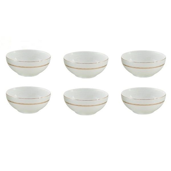 پیاله چینی زرین ایران سری ایتالیا اف مدل gift 2 بسته 6 عددی