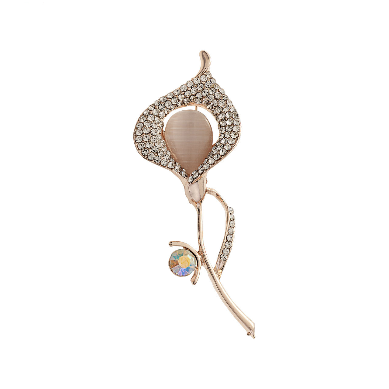 گل سینه زنانه طرح ارکیده کد rst010