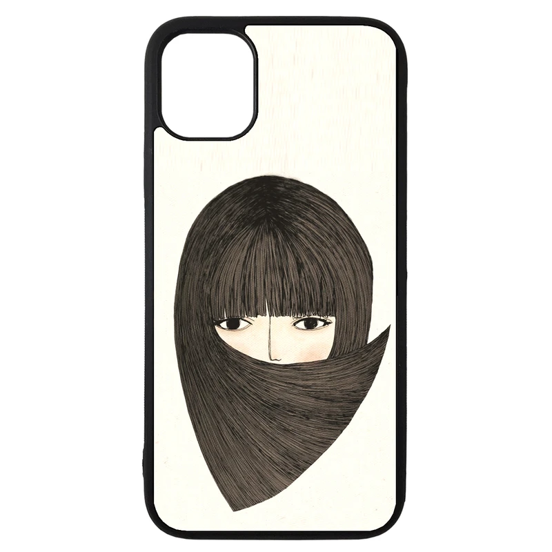 کاور طرح دختر کد 11050646 مناسب برای گوشی موبایل اپل iphone 11 pro