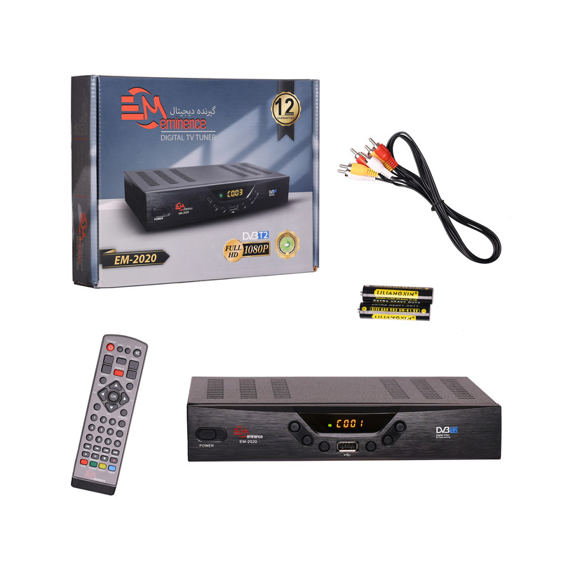 گیرنده دیجیتال امیننس مدل DVB-T2 EM-2020