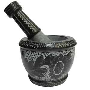هاون سنگی مدل گلسنگ کد HVB01