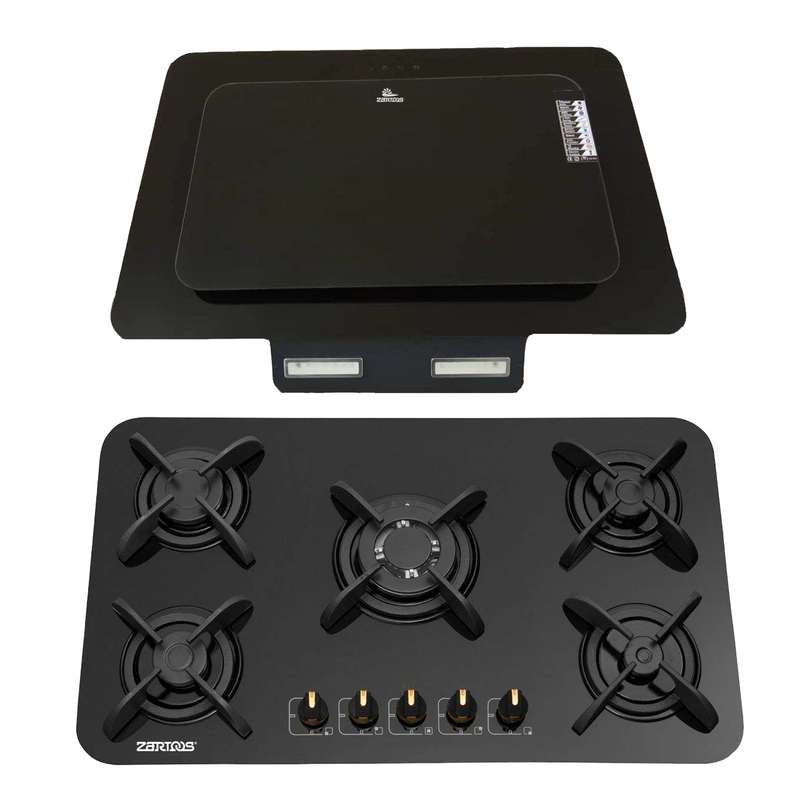 هود و اجاق گاز صفحه ای زرتوس مدل ZG006