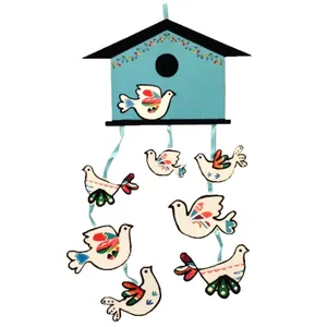 کارت پستال پاپیروس طرح آویز کبوتران کد 87