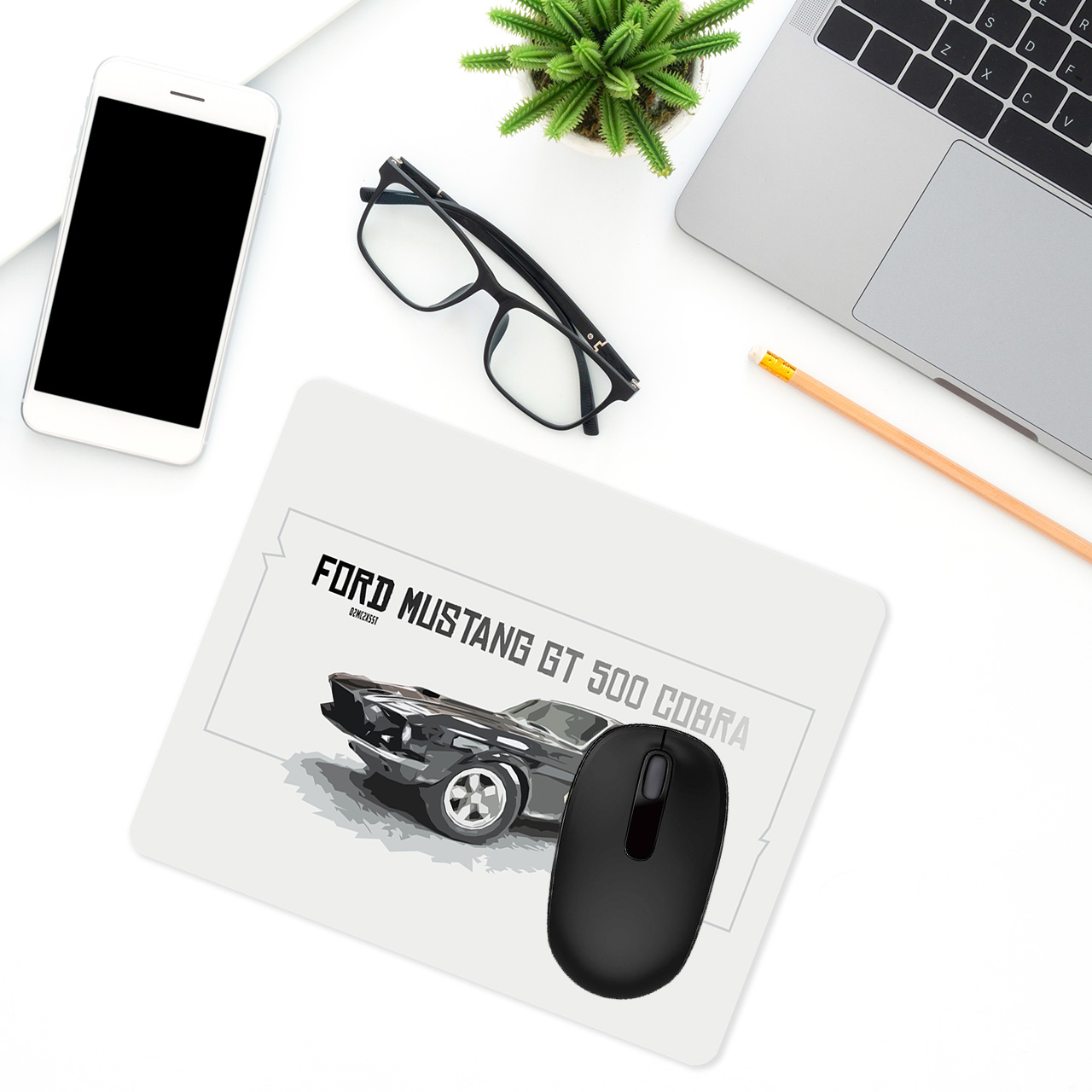 ماوس پد طرح فورد موستانگ مدل MP1716
