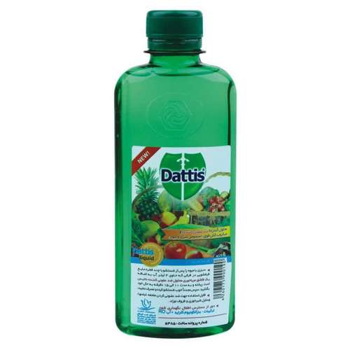 مایع ضدعفونی کننده میوه و سبزیجات دتیس مدل D01 حجم ۲۵۰ میلی لیتر