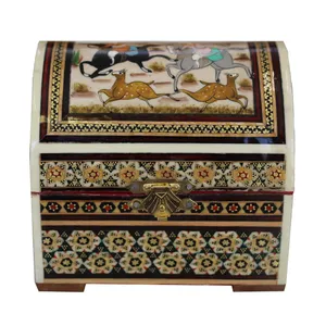 جعبه جواهرات خاتم کاری مدل 1009