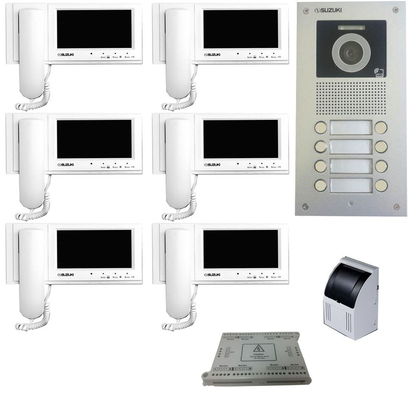 درب بازکن تصویری سوزوکی مدل 725M-6v مجموعه 7 عددی درب بازکن تصویری سوزوکی مدل 725M-6v مجموعه 7 عددی