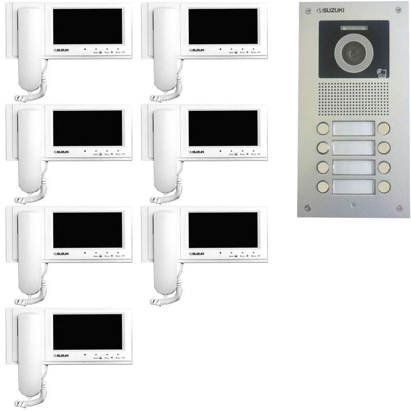 درب بازکن تصویری سوزوکی مدل 725M-7v مجموعه 8 عددی