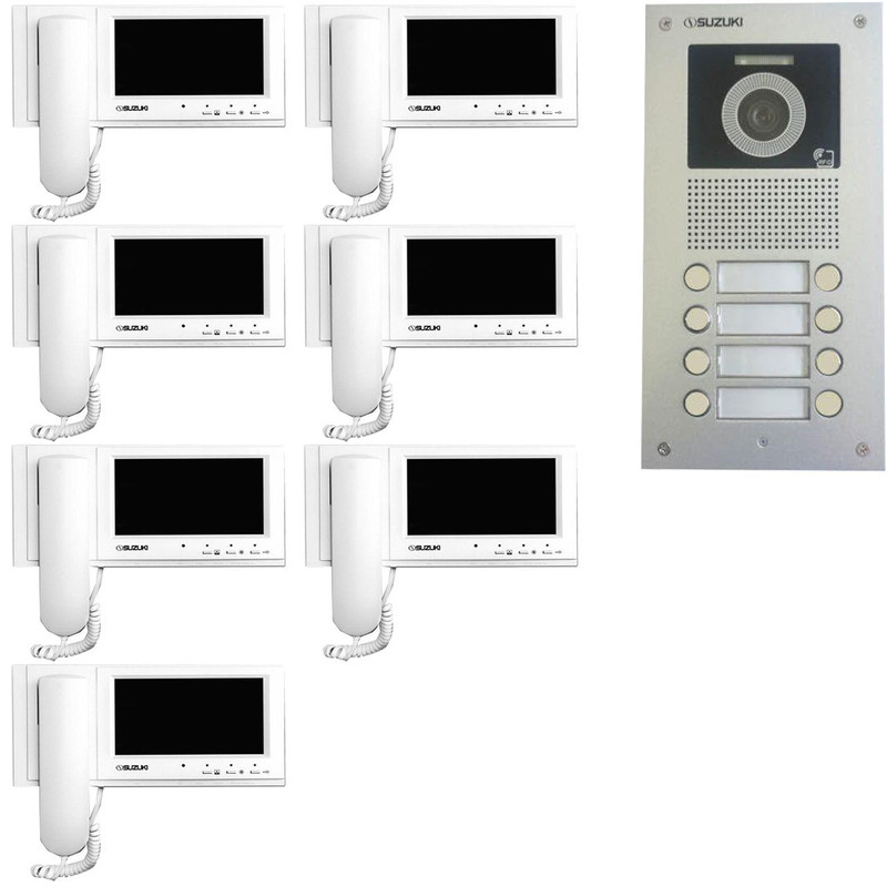 درب بازکن تصویری سوزوکی مدل 725M-7v مجموعه 8 عددی