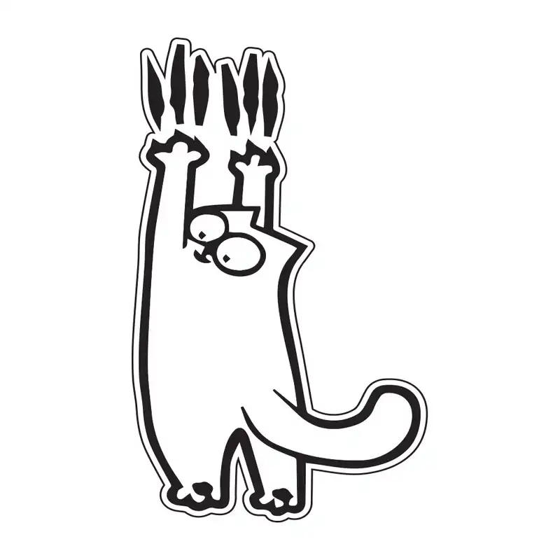 برچسب بدنه خودرو طرح پنجولی کد 16