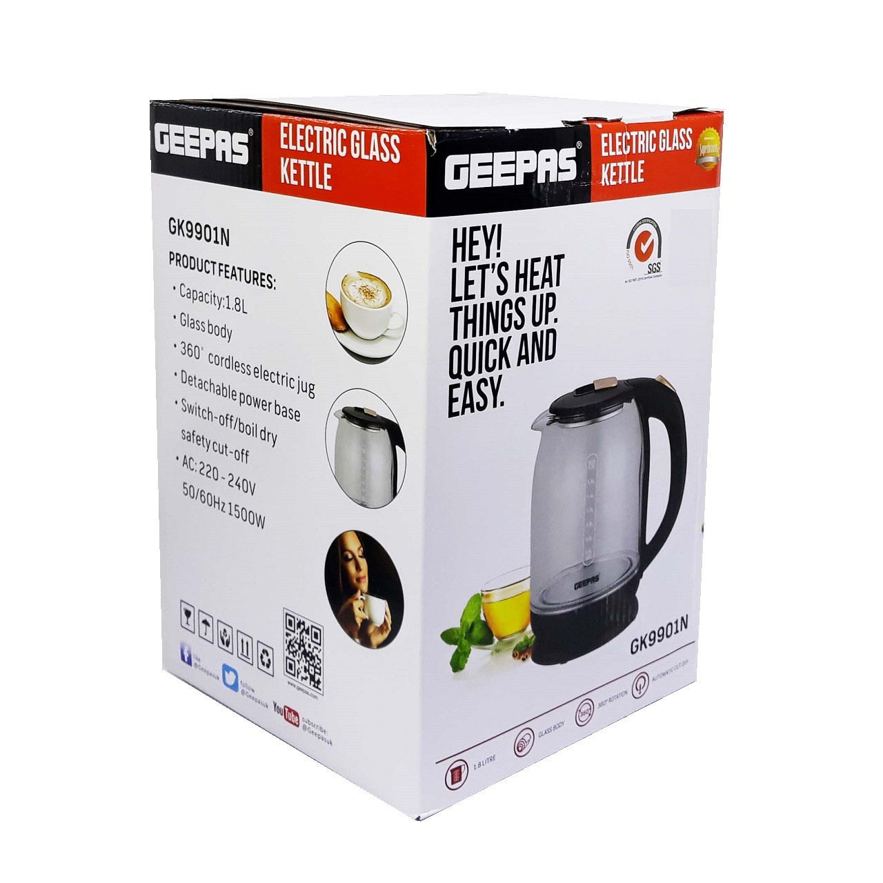 کتری برقی جی پاس مدل GK9901N کتری برقی جی پاس مدل GK9901N