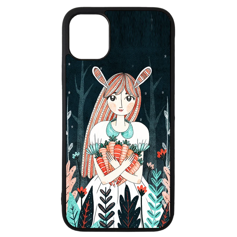 کاور طرح دختر کد 11050646 مناسب برای گوشی موبایل اپل iphone 11 pro max