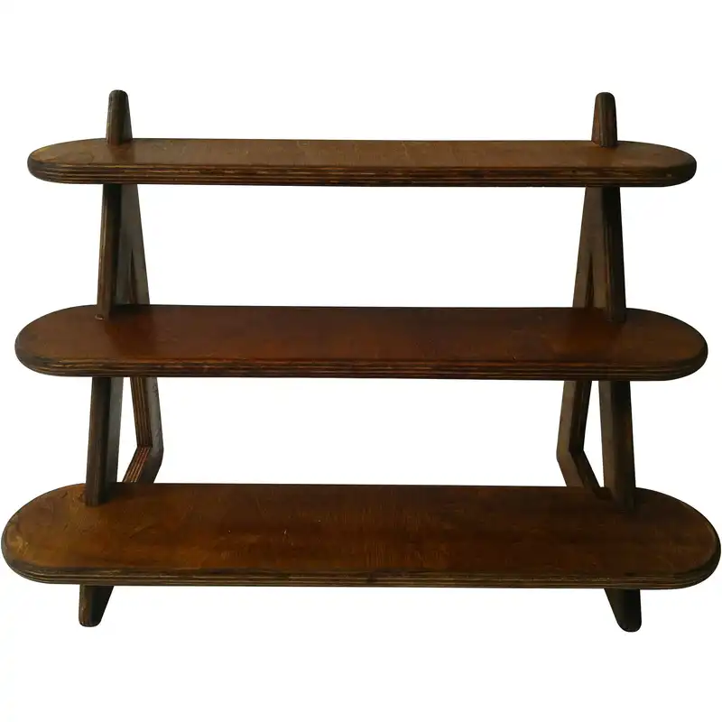 طبقه دیواری چوبی مدل 003