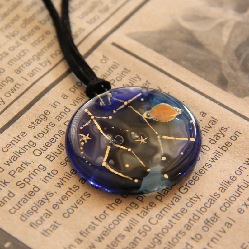 گردنبند دخترانه طرح ماه خرداد کد FG25