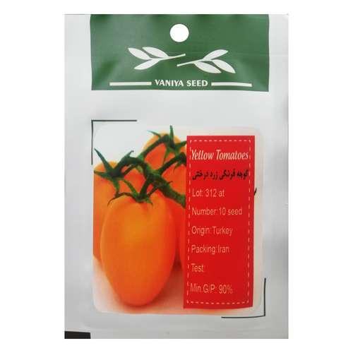 بذر گوجه فرنگی زرد درختی وانیا سید مدل G101