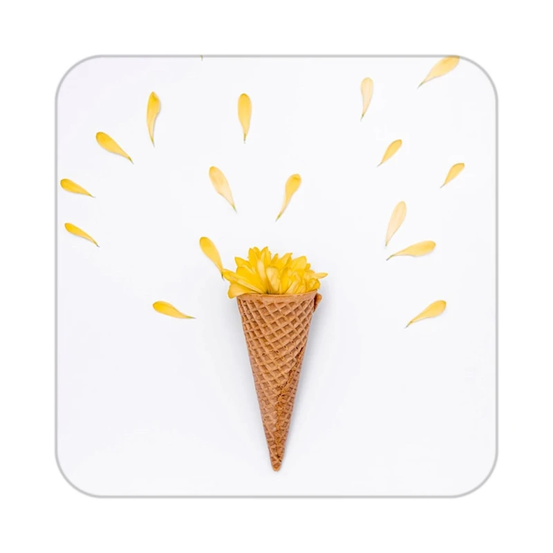 زیر لیوانی کاکتی طرح گل مدل mp17368