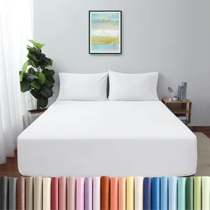 سرویس ملحفه پامیل مدل PlainHQ دو نفره 3 تکه