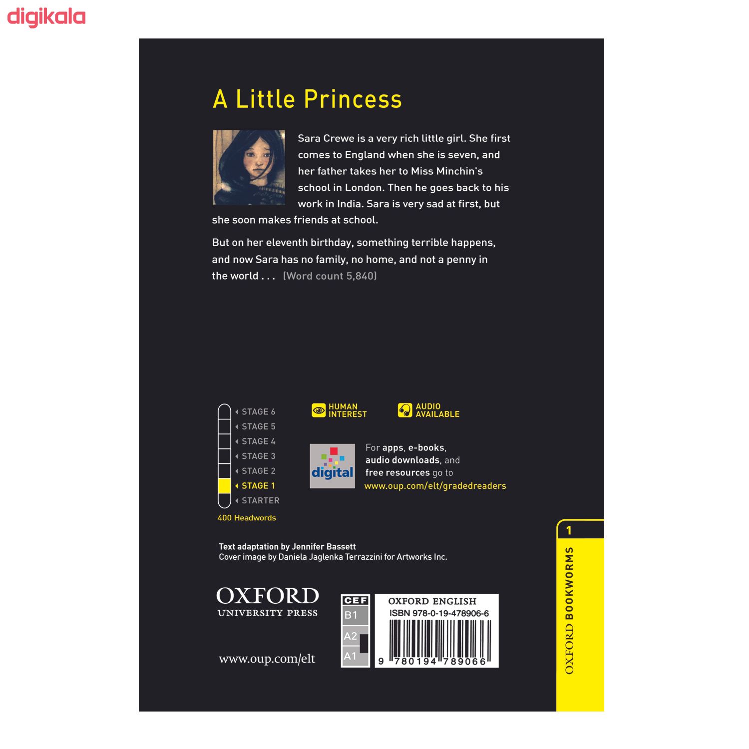 مشخصات، قیمت و خرید کتاب A LITTLE PRINCESS اثر FRANCES HODGSON BURNETT انتشارات OXFORD | دیجی‌کالا