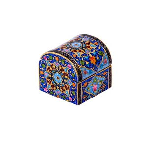 جعبه جواهرات استخوانی طرح تذهیب مدل ژیر 3