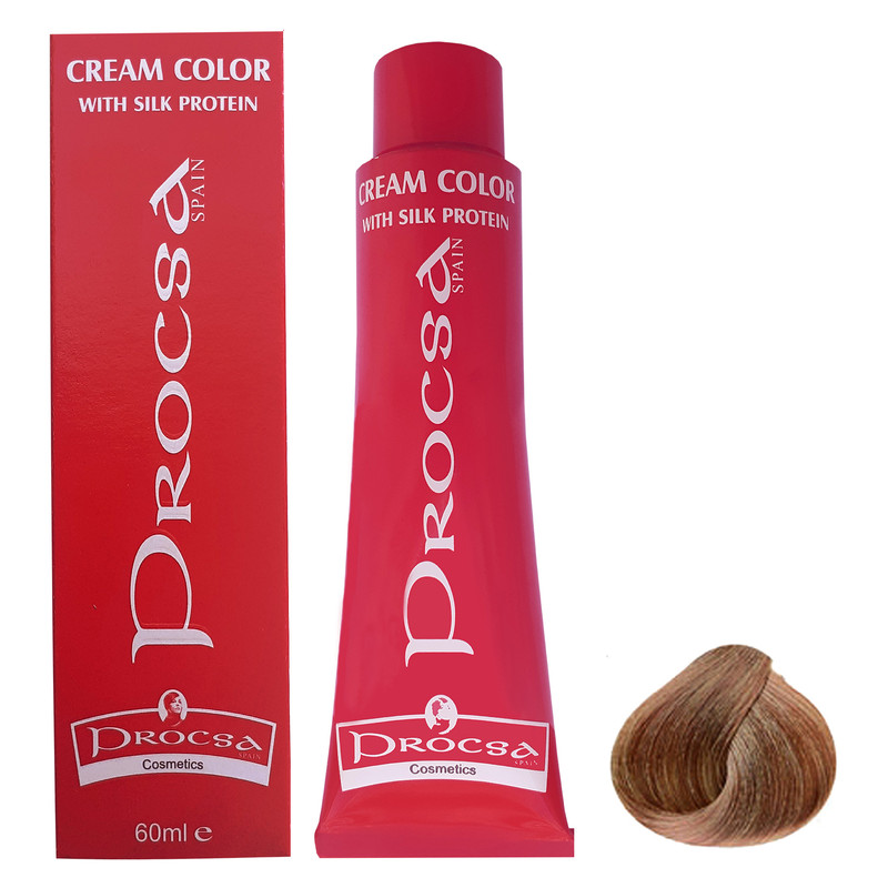 رنگ مو پروکسا سری Natural شماره 8 حجم 60 میلی لیتر رنگ بلوند روشن