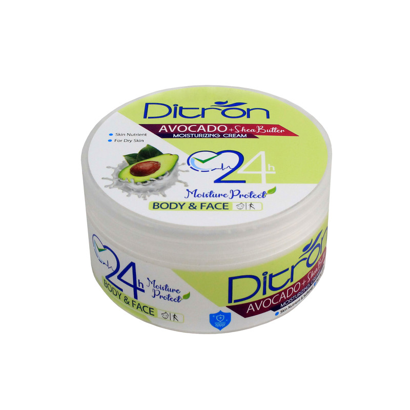 کرم مرطوب کننده دیترون مدل Avocado Oil حجم 200 میلی لیتر