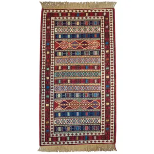 گلیم دستباف یک متری کد 9809227 