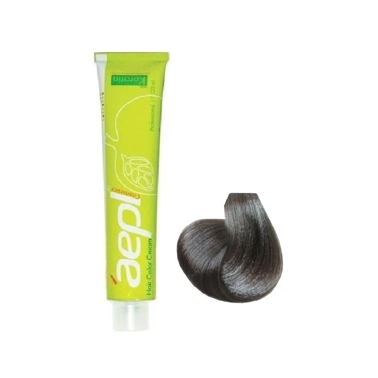 رنگ مو اپل سری دودی شماره 6.1/ C5 حجم 120 میلی لیتر بلوند دودی تیره