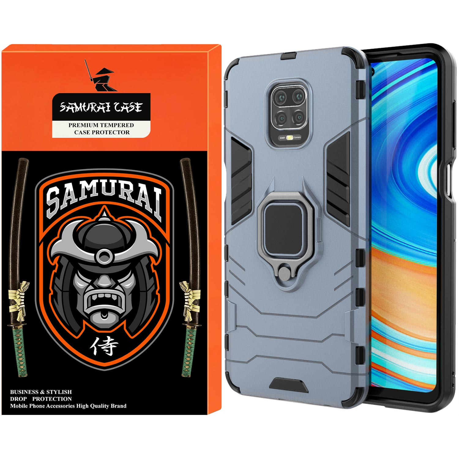 کاور سامورایی مدل ARC مناسب برای گوشی موبایل شیائومی Redmi Note 9S/Note 9 Pro