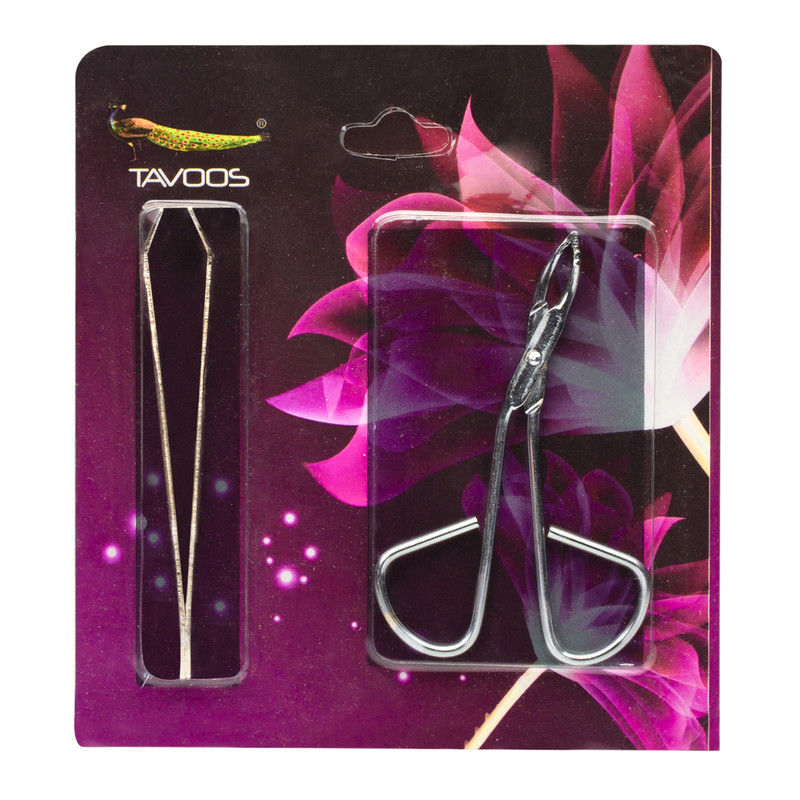 موچین طاووس مدل ۰۱ مجموعه ۲ عددی