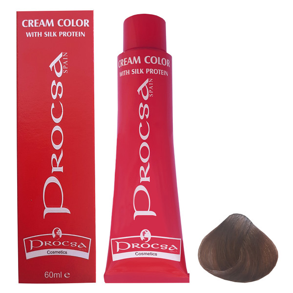 رنگ مو پروکسا سری Pearl شماره 7.2 حجم 60 میلی لیتر رنگ بلوند صدفی متوسط
