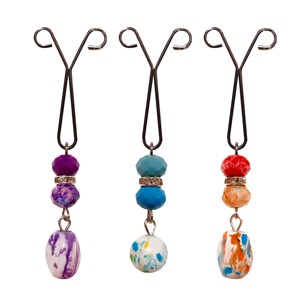 گیره روسری زنانه کد PM429 مجموعه 3 عددی