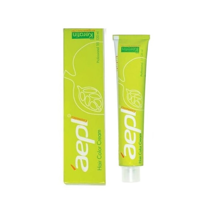 رنگ مو اپل سری دودی شماره 8.01/ CN7 حجم 120 میلی لیتر بلوند دودی طبیعی روشن