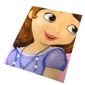 پتو مسافرتی طرح سوفیا سایز 180X220 سانتی متر