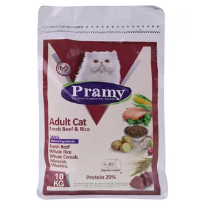  غذای خشک گربه پرامی مدل Adult cat وزن 10 کیلوگرم