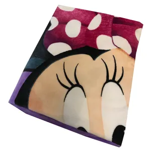 پتو مسافرتی طرح میکی موس سایز 180X220سانتی متر