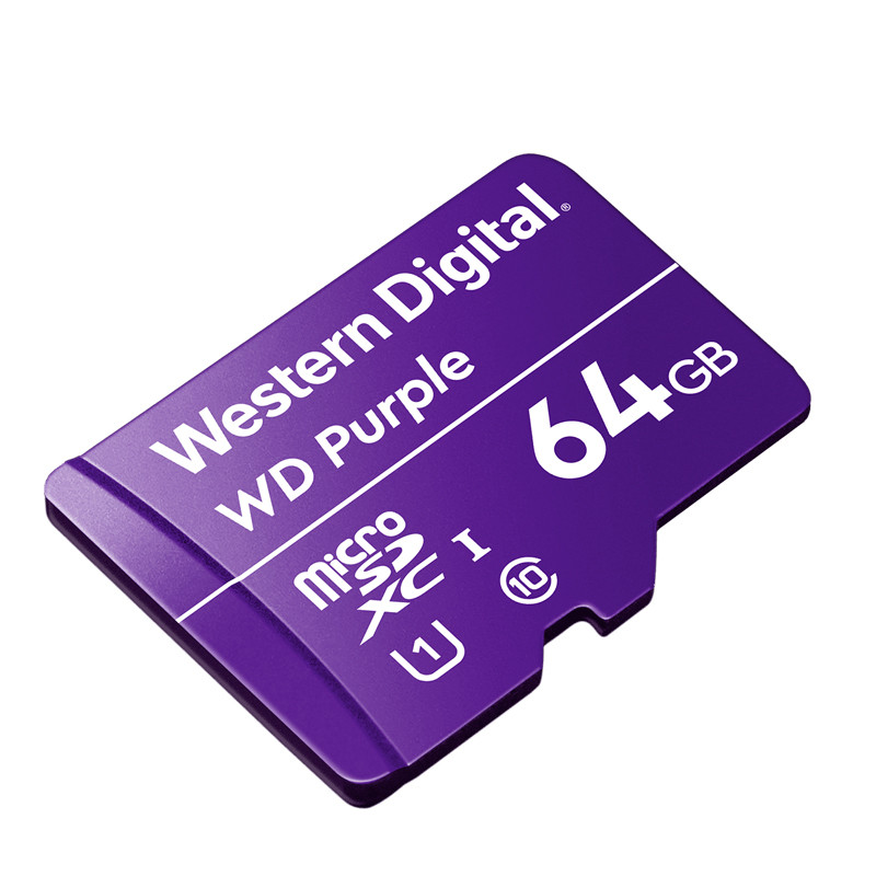 کارت حافظه‌ microSDXC وسترن دیجیتال کلاس 10 استاندارد UHS-I U3 سرعت 100MBps ظرفیت 64 گیگابایت به همراه آداپتور SD