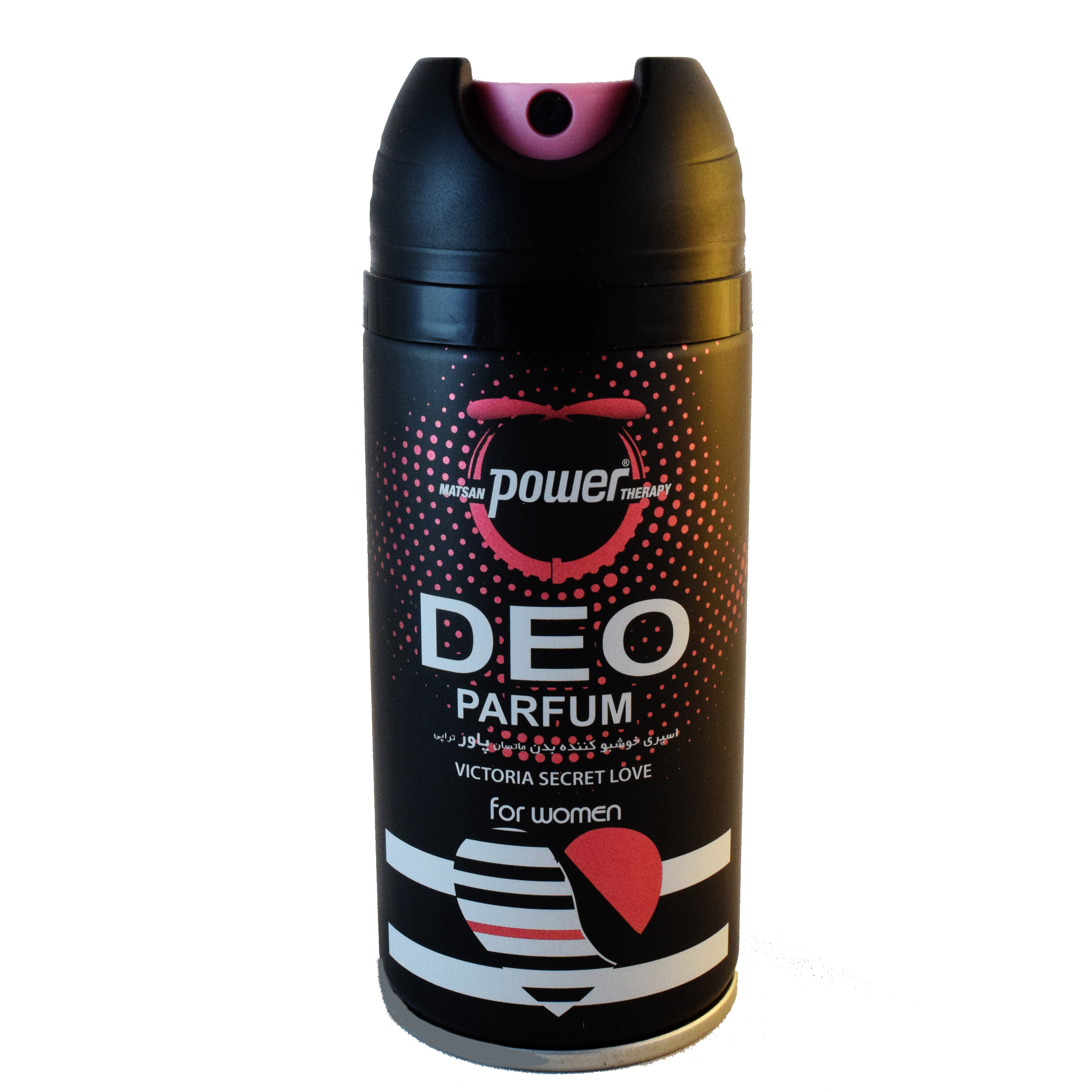 اسپری خوشبو کننده بدن زنانه ماتسان پاور تراپی مدل victoria secret love حجم 150 میلی لیتر